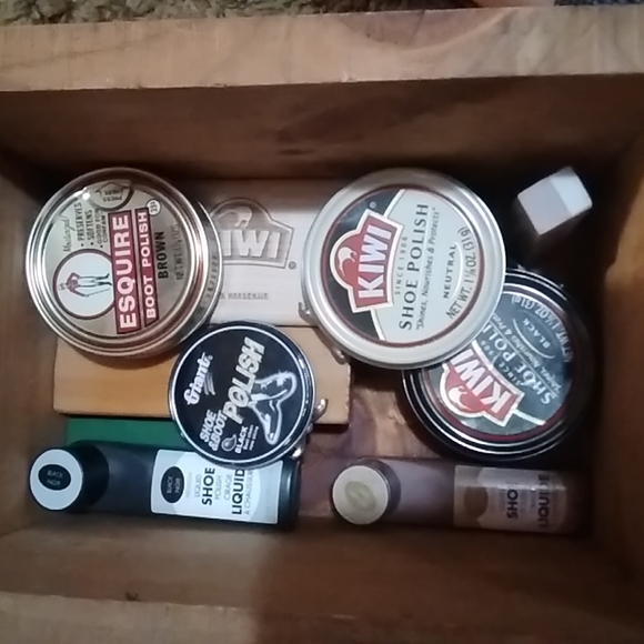 Brooks Brothers wooden shoe shine box - Picture 3 of 6